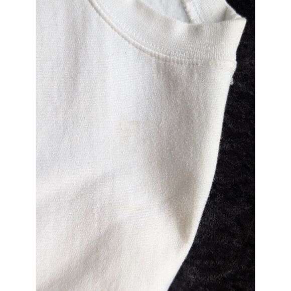 Peanuts Charlie Brown & Gang Christmas White Crewneck Women's Sz S Sweater Cute - Picture 5 of 5